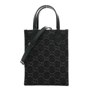Gucci Denim Gg Dollar Calfskin Mini #238409G12B